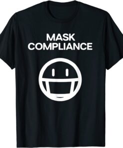 Mask Compliannce Anti Mask Anti Biden Lets Go Brandon Tee Shirt