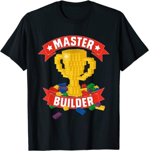 Master Builder Building Blocks Tee Shirt