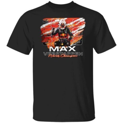 Max Verstappen 33 World Champion F1 2021 Tee Shirt