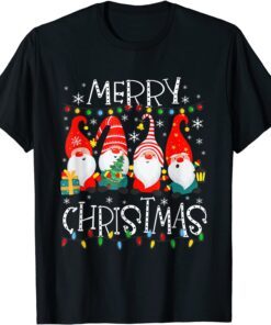 Merry Christmas Gnome Tee Shirt