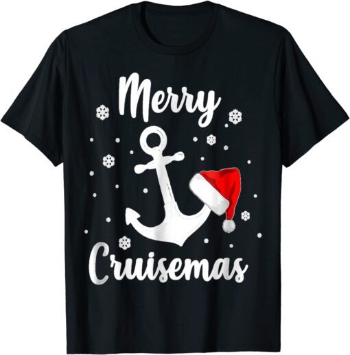 Merry Cruisemas Christmas Cruise Holiday Tee Shirt