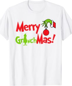 Merry Grinchmas Christmas Tee Shirt