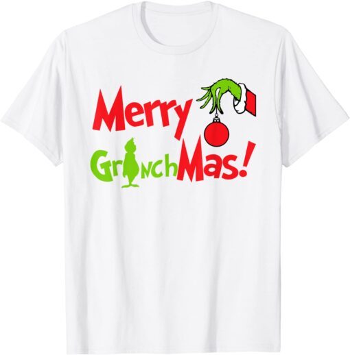 Merry Grinchmas Christmas Tee Shirt