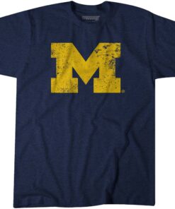 Michigan Block M Tee Shirt