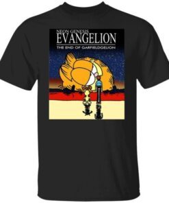 Neon Genesis Evangelion Garfield Tee shirt