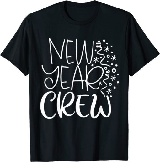 New Year Crew Matching Family Party Happy 2022 Tee Shirt