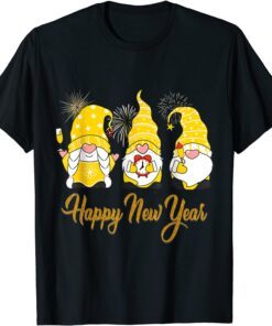 New year 2022 years eve Happy New Year 2022 Gnome Lover Tee Shirt