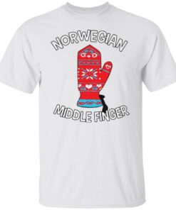 Norwegian middle finger Tee shirt