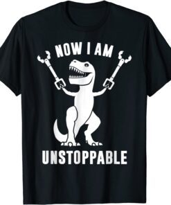 Now II Am Unstoppables T-Rex Tee Shirt