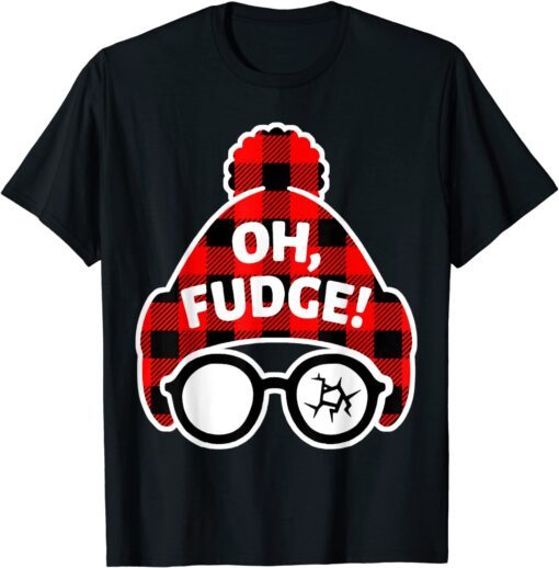 Oh Fudge Christmas Saying Tee Shirt