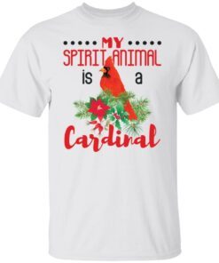 Parrot My Spirit Animal Is A Cardinal Tee Shirt