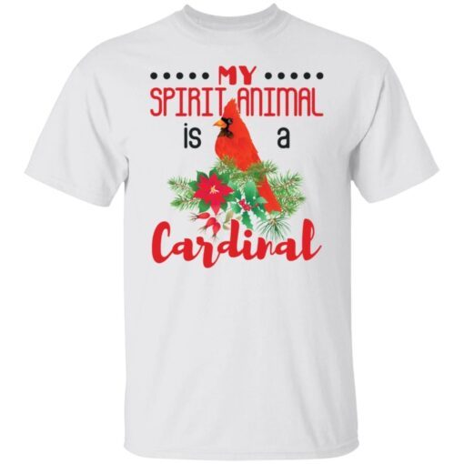 Parrot My Spirit Animal Is A Cardinal Tee Shirt