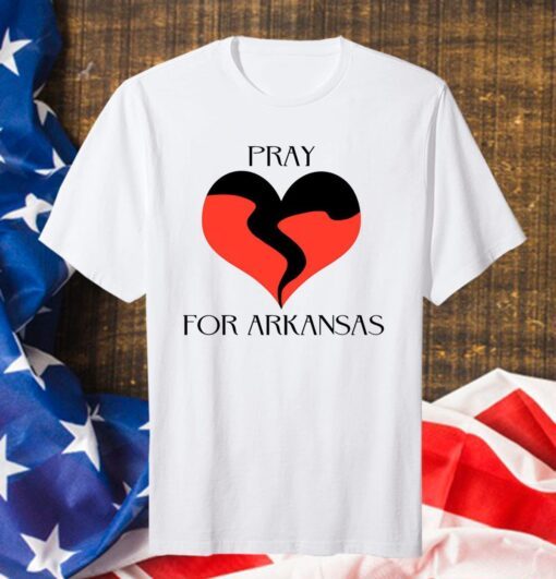 Pray For Arkansas Tornadoes Tee Shirt