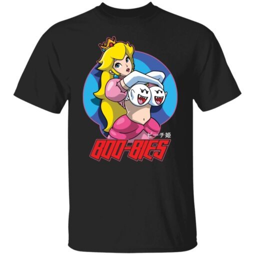 Princess Peach Boo Bies Tee shirt