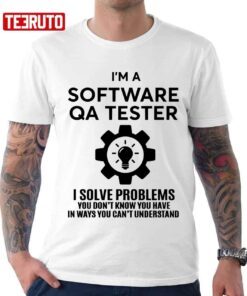 QA Tester Software Tee Shirt