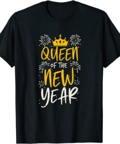 QQueen Of New Year Eve Cute Women's Holidays Celebration Tee Shirtueen Of New Year Eve Cute Women's Holidays Celebration Tee Shirt