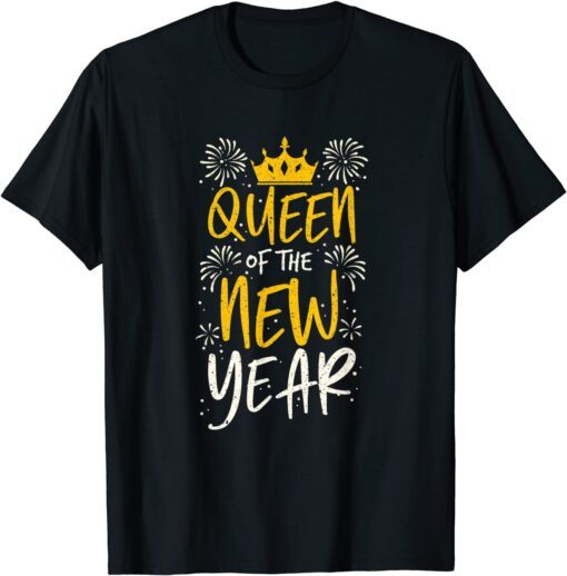 QQueen Of New Year Eve Cute Women's Holidays Celebration Tee Shirtueen Of New Year Eve Cute Women's Holidays Celebration Tee Shirt