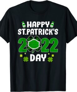 Saint Patrick's Day 2022 Irish Shamrock Fully Vaccinated Tee Shirt