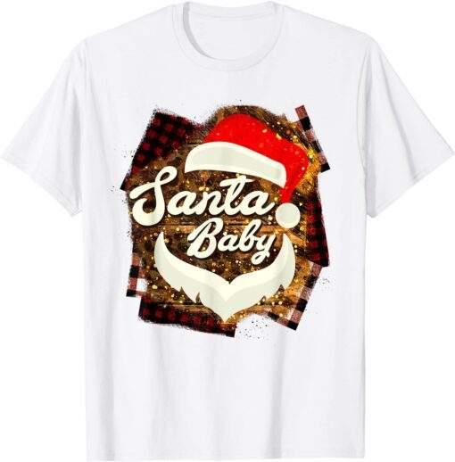 Santa Baby Cute Santa Hat Christmas Costume T-Shirt