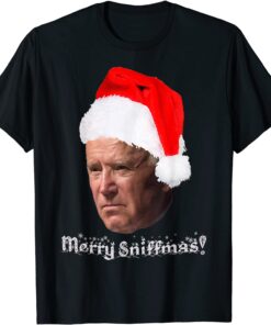 Santa Joe Biden 2021 Christmas Satire Design Pro Trump Tee Shirt