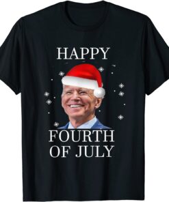 Santa Joe Biden Happy 4th Of July Tee Shirt