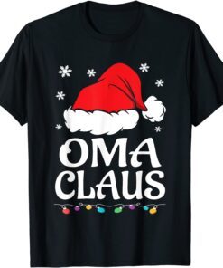 Santa Oma Claus Christmas Matching Family Classic Shirt