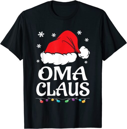 Santa Oma Claus Christmas Matching Family Classic Shirt