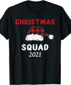 Santa Squad Christmas 2021 Matching Tee Shirt