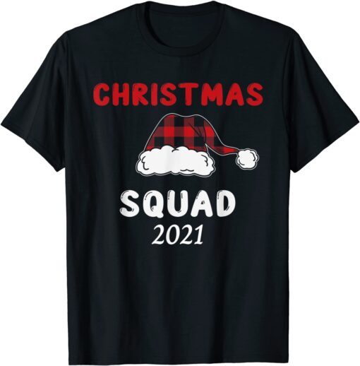 Santa Squad Christmas 2021 Matching Tee Shirt