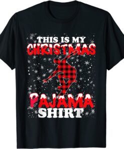 Skateboard Skateboarder Gifts This Is My Christmas Pajama Tee Shirt