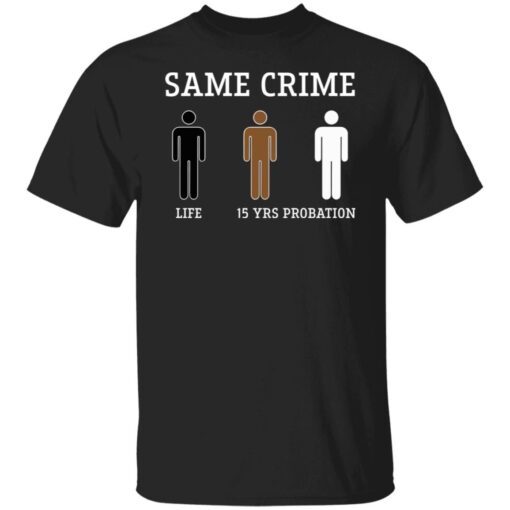 Snoop Dogg same crime Tee shirt