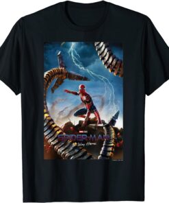 Spider-Man No Way Home Photo Real Poster Tee Shirt