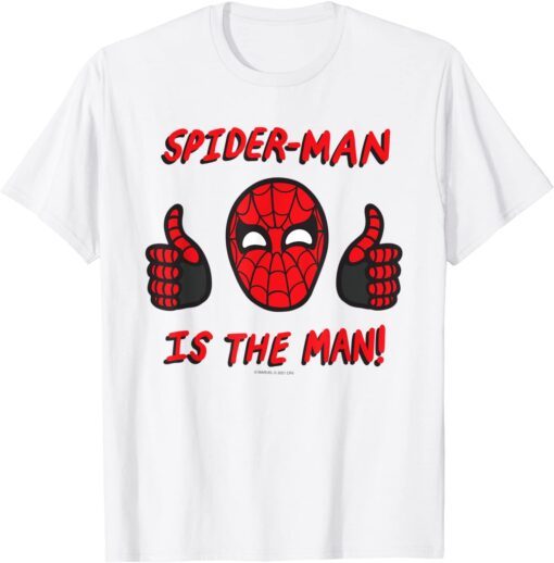 Spider-Man No Way Home Spider-Man is The Man! Tee Shirt