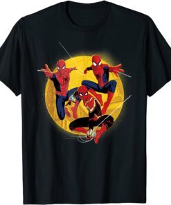 Spider-Man: No Way Home Spider-Men In Action T-Shirt