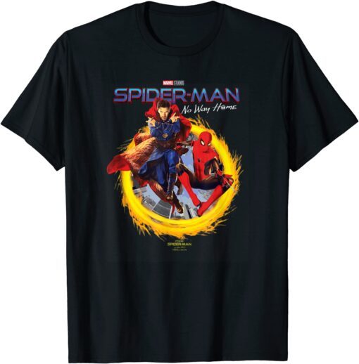 Spider-Man No Way Home Spidey Doctor Strange Poster Tee Shirt