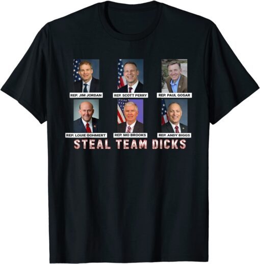 Steal-Team-Dicks Republican Team Leading Trump's Attempt Tee Shirt