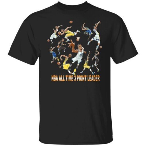 Stephen Curry Career 3 Pointers Tee shirt