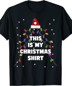 This Is My Christmas Pajama Christmas Cute Awesome Tee Shirt