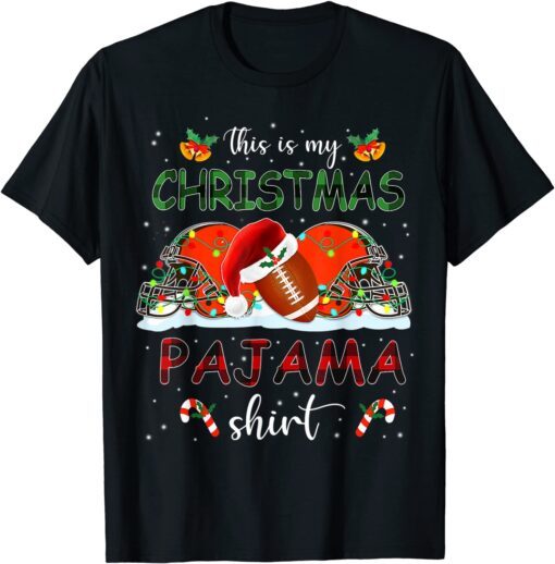 This Is My Christmas Pajama Cleveland Shirt Football Xmas Tee Shirt