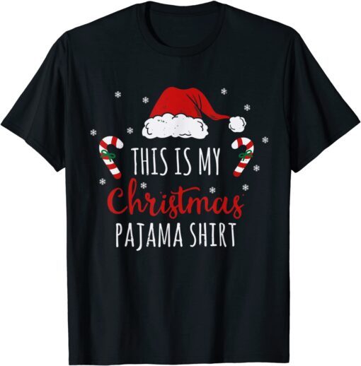 This Is My Christmas Pajama Matching Family Group T-Shirt