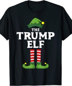 Trump Elf Matching Family Group Christmas Pajama T-Shirt