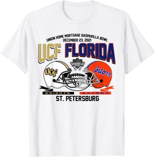 UCF Football Team 2021 Gasparilla Bowl Champions Tee Shirt