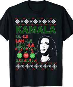 Ugly Christmas Kamala Harris Biden Tee Shirt