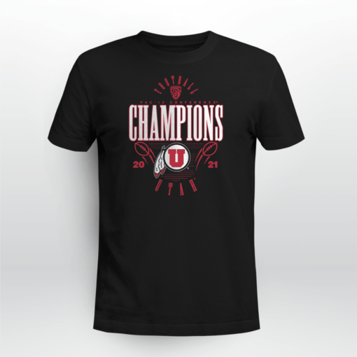 Utah Utes Football Conference Champions Tee Shirt