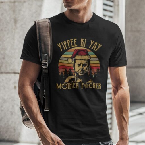 Vinatge Yippee Ki Yay Mother Fucker John McClane Tee Shirt