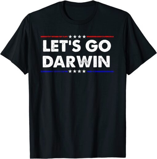 Vintage Let's Go Darwin T-Shirt