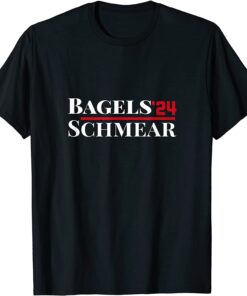 Vote Bagels And Schmear Political 2024 Presidential Election Tee Shirt