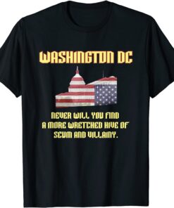 Washington DC Sucks - Political Humor Tee Shirt