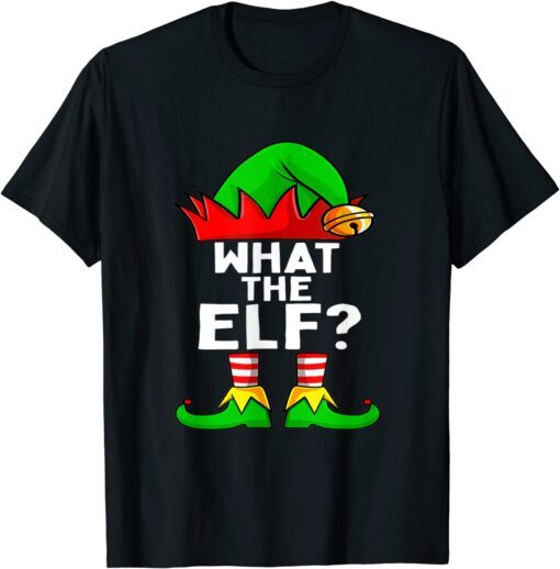 What The Elf Matching Family Christmas Tee Shirt