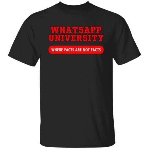 Whatsapp University Tee shirt